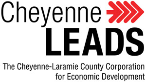 Cheyenne Leads The Cheyenne-Laramie County Corporation for Economic Development decal logo